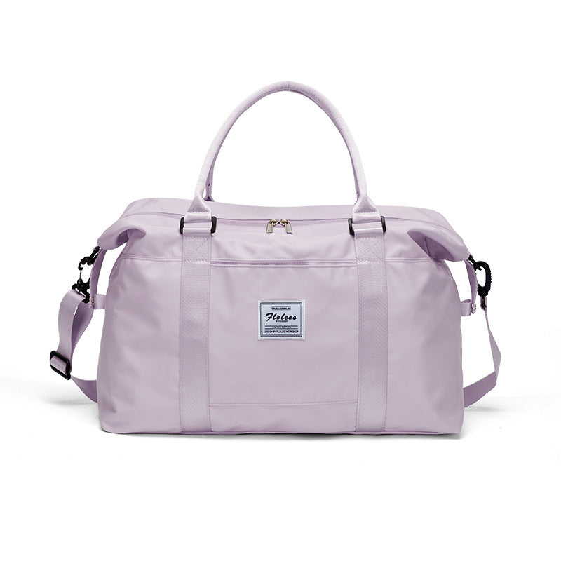 Women's Portable Large Capacity Canvas Lightweight Buggy Short-distance Travel Bags