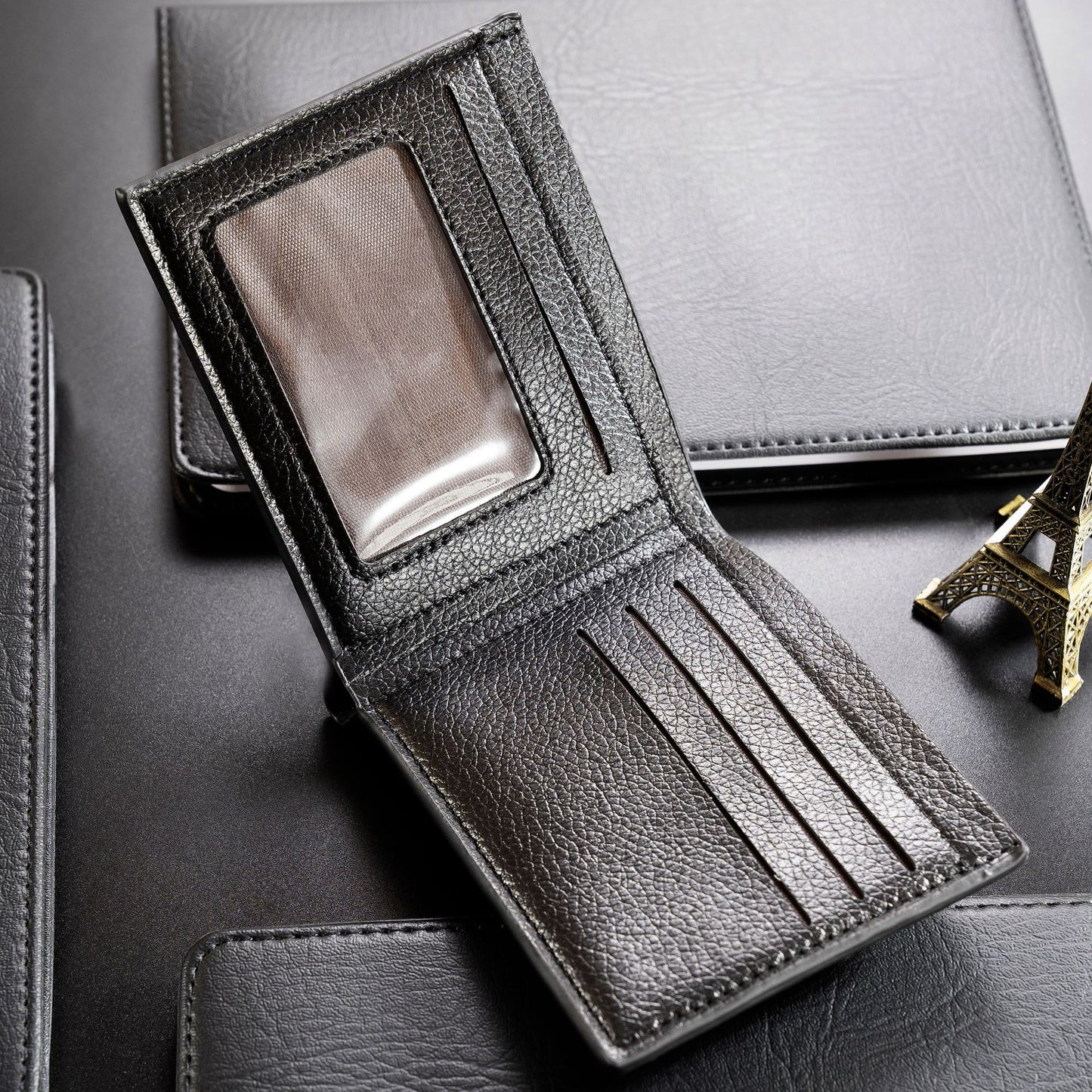 Men's Best-selling Drainage Short Soft Leather Male Men's Wallets