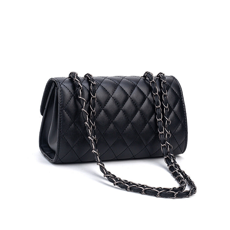 Women's Versatile Chain Large Capacity Fashion Diamond Pattern Daily Bags