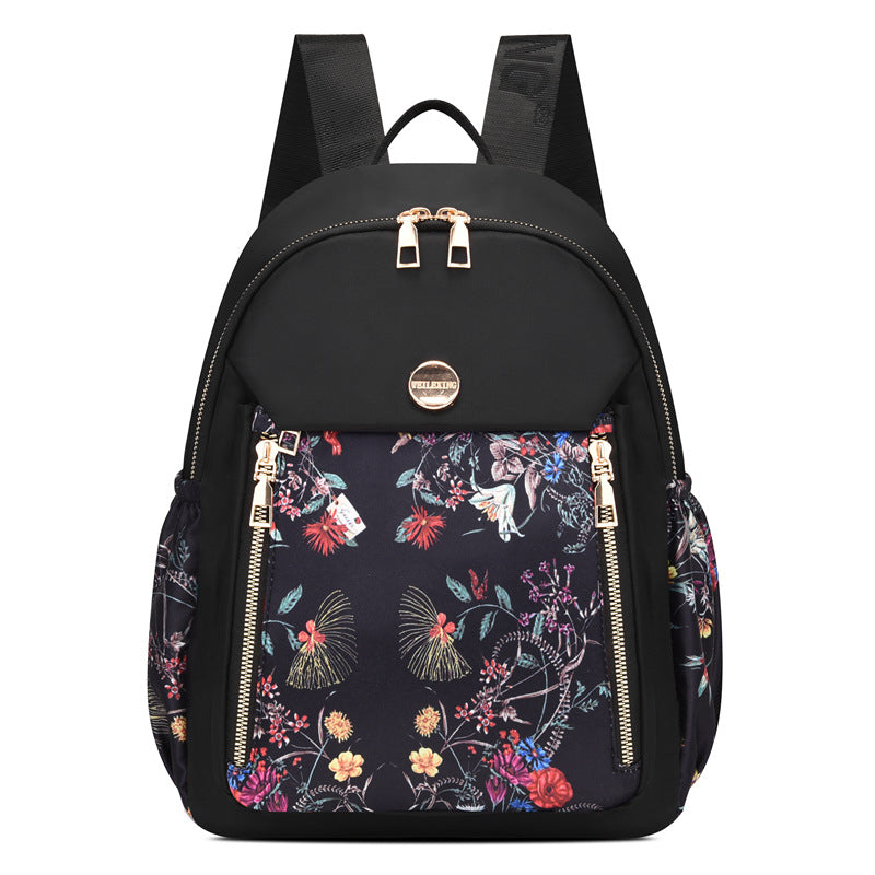 Women's Fashion Nylon Oxford Cloth Lightweight Personality Backpacks