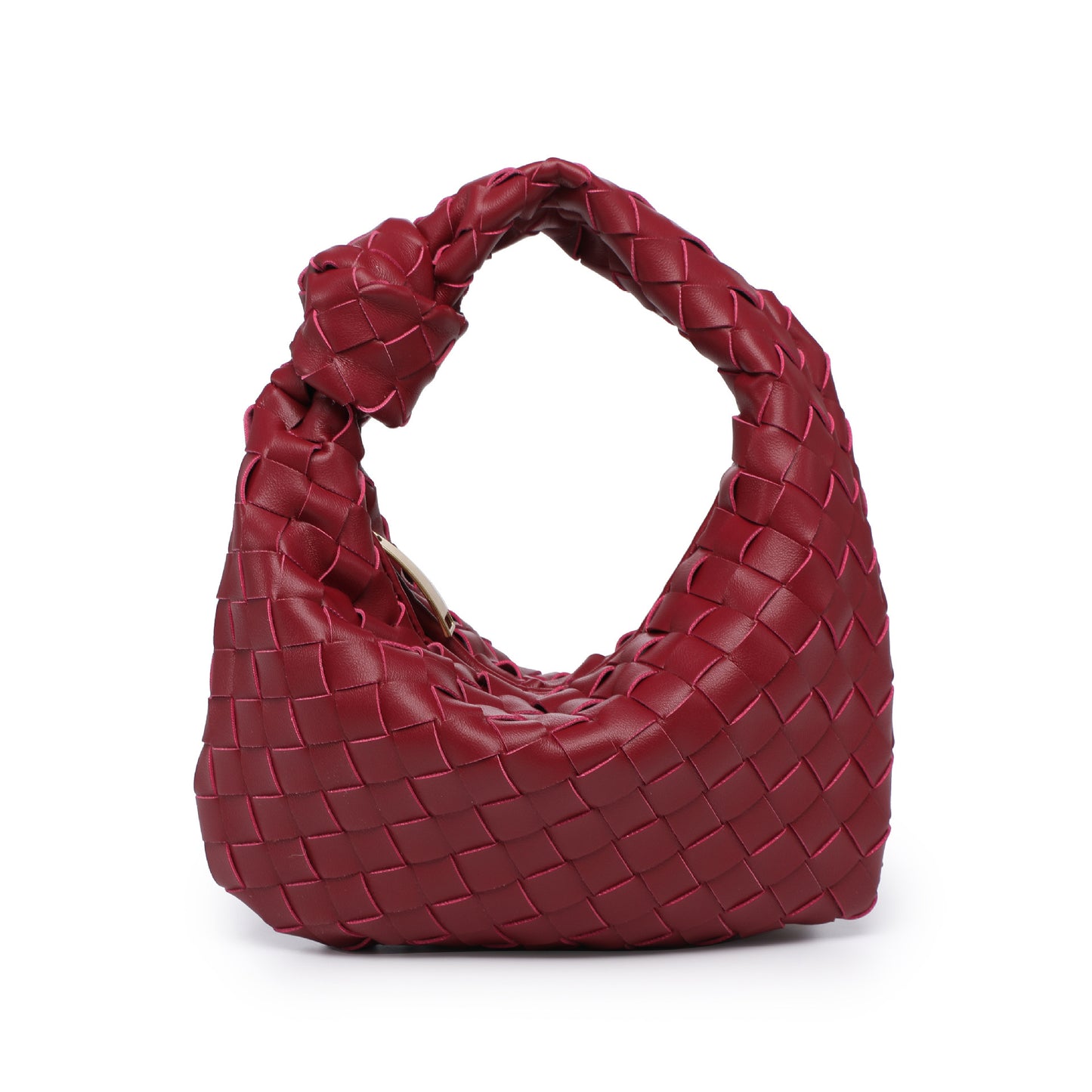 Women's High Quality Handmade Woven Gold Hardware Handbags