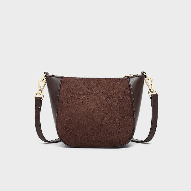 Women's Genuine Leather Advanced Feeling Tong Dumpling Bags