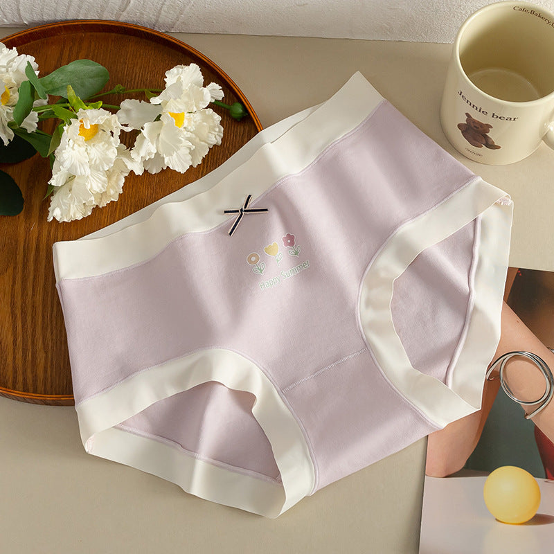 Women's You Like Comfortable Cotton Underwear Printed Panties