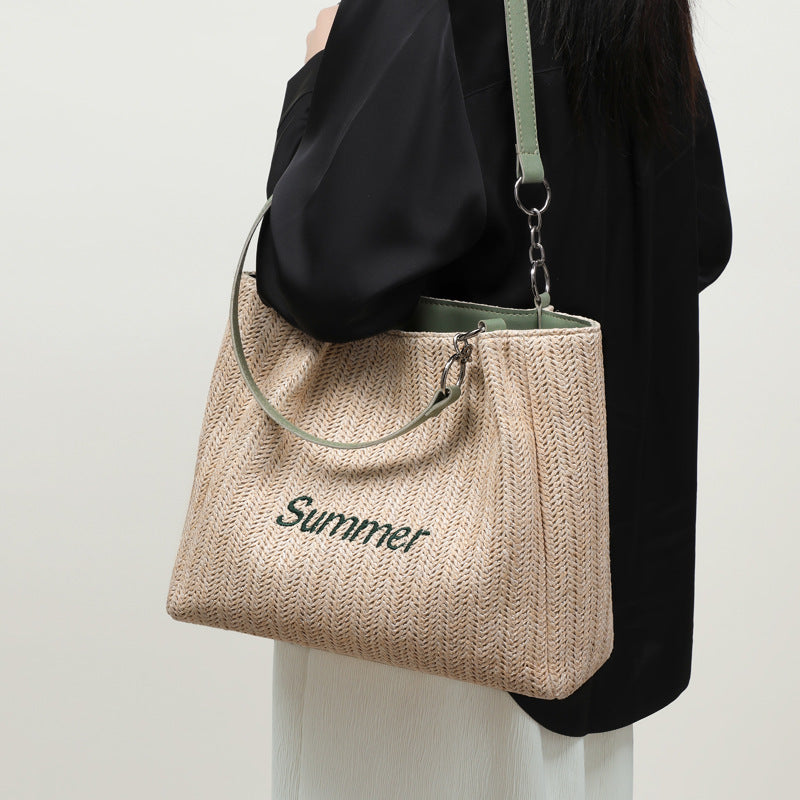 Women's Summer Large Capacity Portable Big Commuter Women's Shoulder Bag