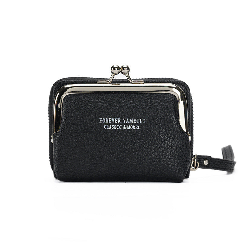 Women's Simple Short Thin Cute Niche Coin Purses