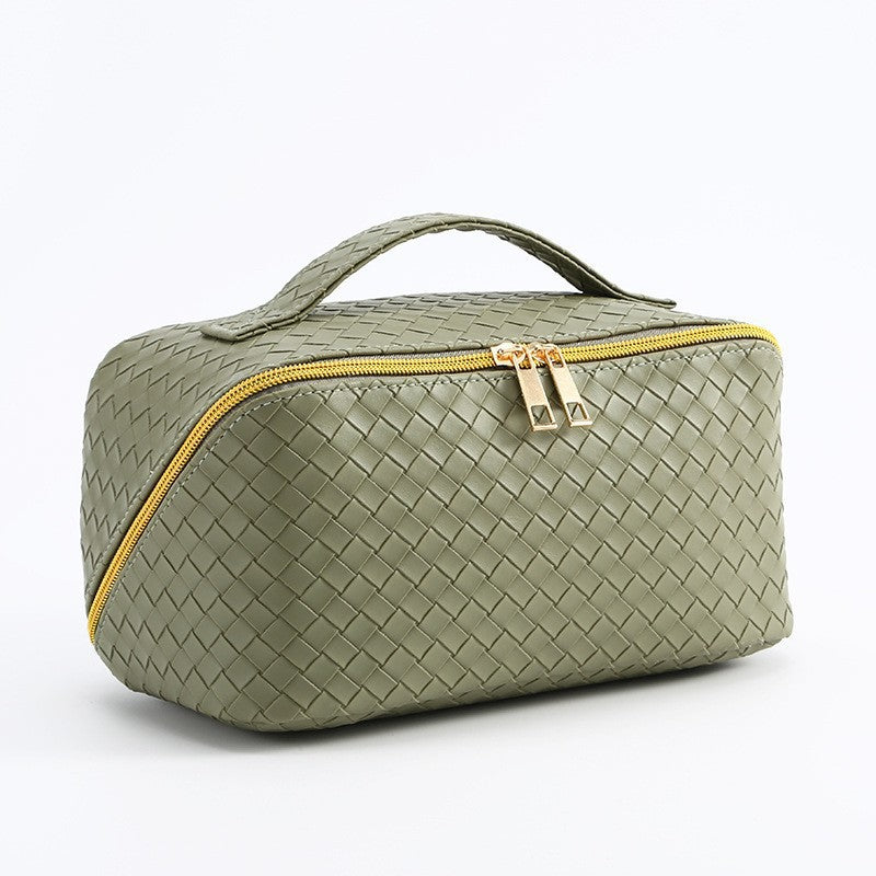 Women's High-grade Pillow Large Capacity Portable Brush Toiletry Makeup Bag