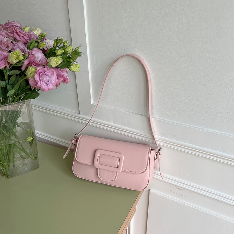 Women's Polly Design Fashion Baguette Retro Underarm Shoulder Bags