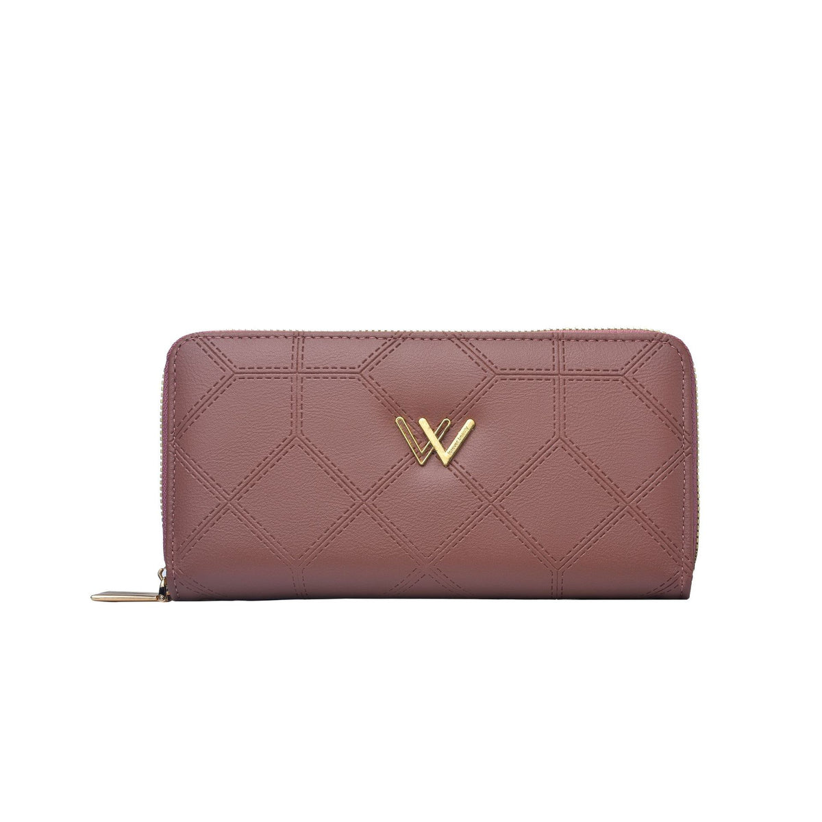 Women's Double Layer Zipper Long Clutch Multiple Ladies Wallet