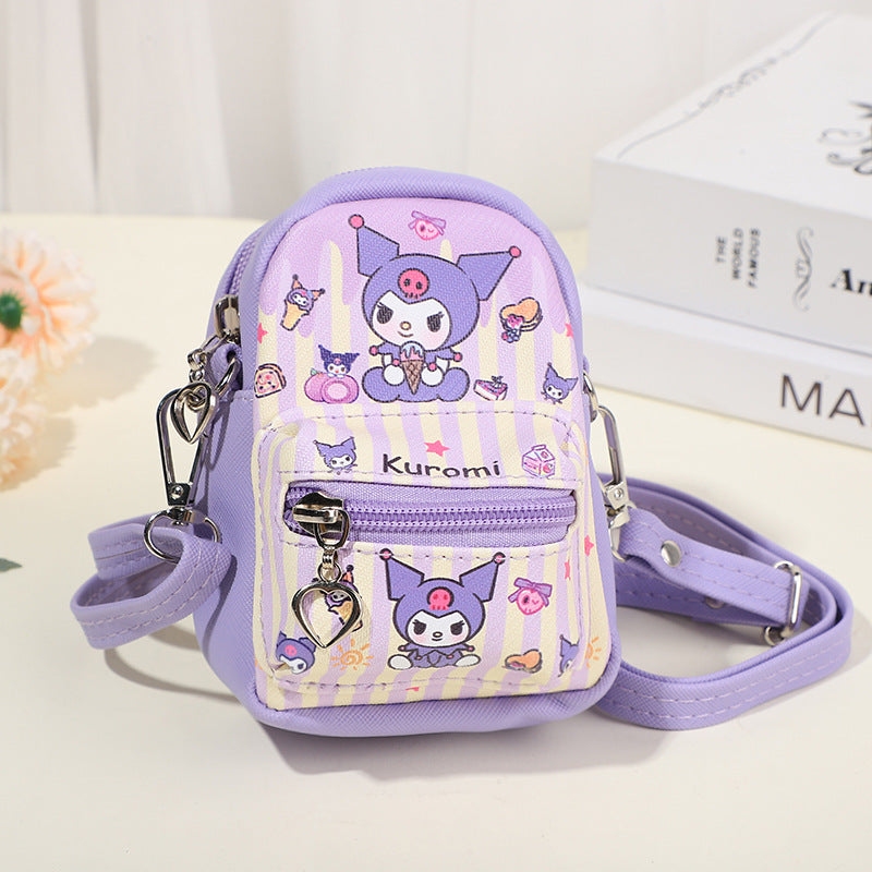 Children's Mini Toys For Babies Clow Cartoon Women's Messenger Bag