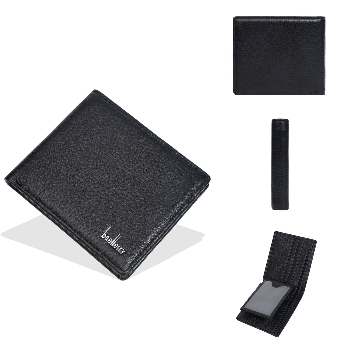 Men's Genuine Leather High-grade Multiple Slots Business With Men's Wallet