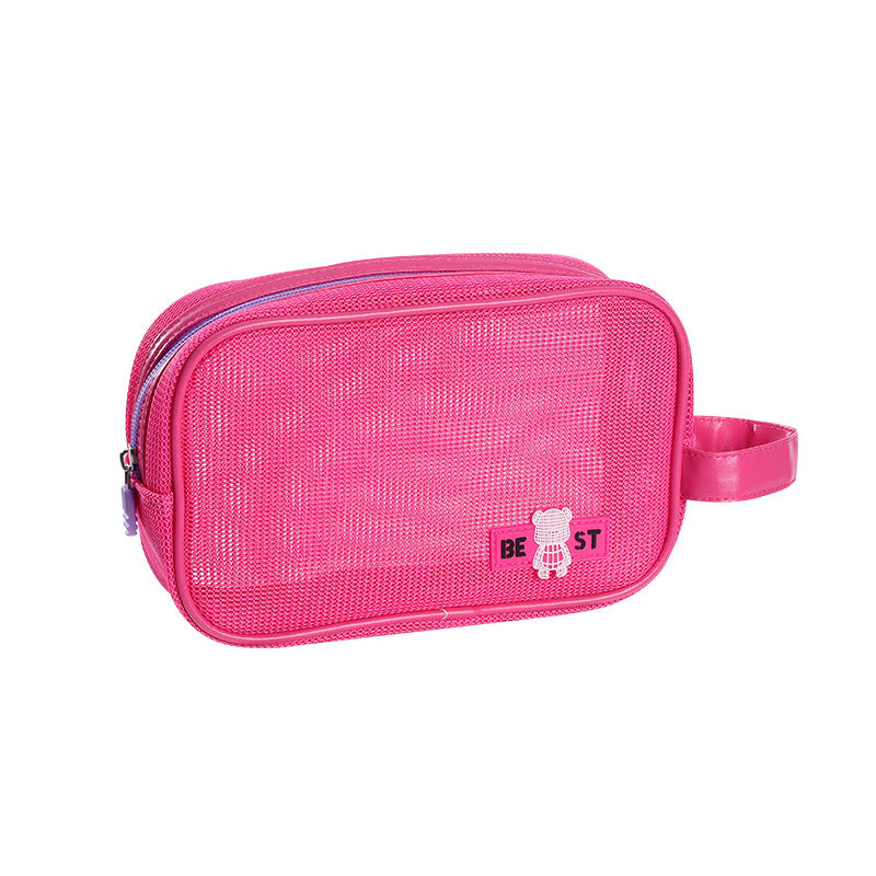 Holiday Portable Storage Business Trip Mesh Cosmetic Bags
