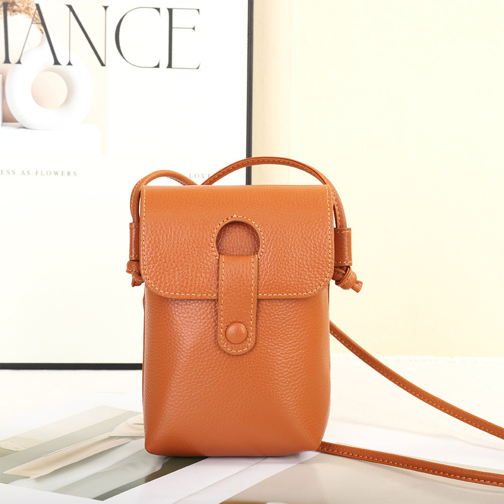 Women's Genuine Leather Mobile Summer Lightweight Fashion Large Phone Bags