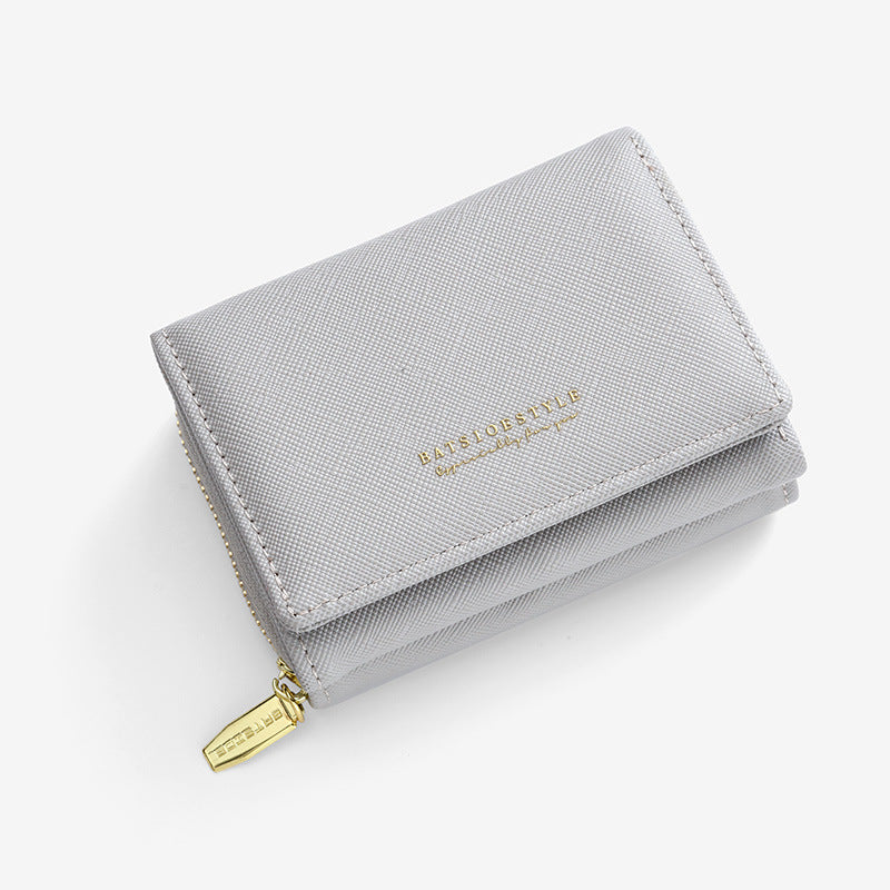 Women's Korean Hasp Zipper Cartoon Change Ladies Wallets