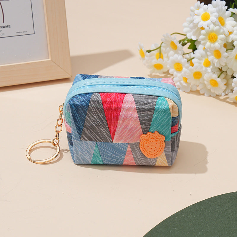 Women's For Mini Simple Zipper Korean Style Coin Purses