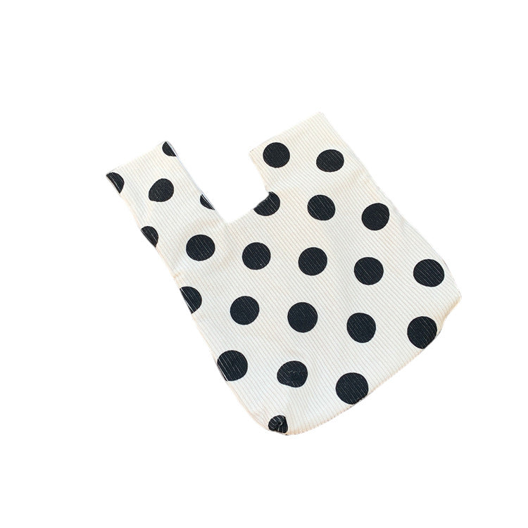Corduroy Dot Polka Dots Wrist Walking Bags