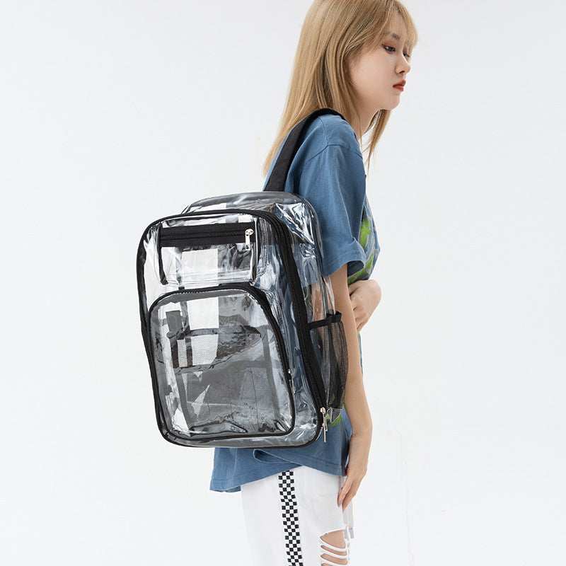 Comfortable Attractive Beautiful Large Capacity Transparent Backpacks