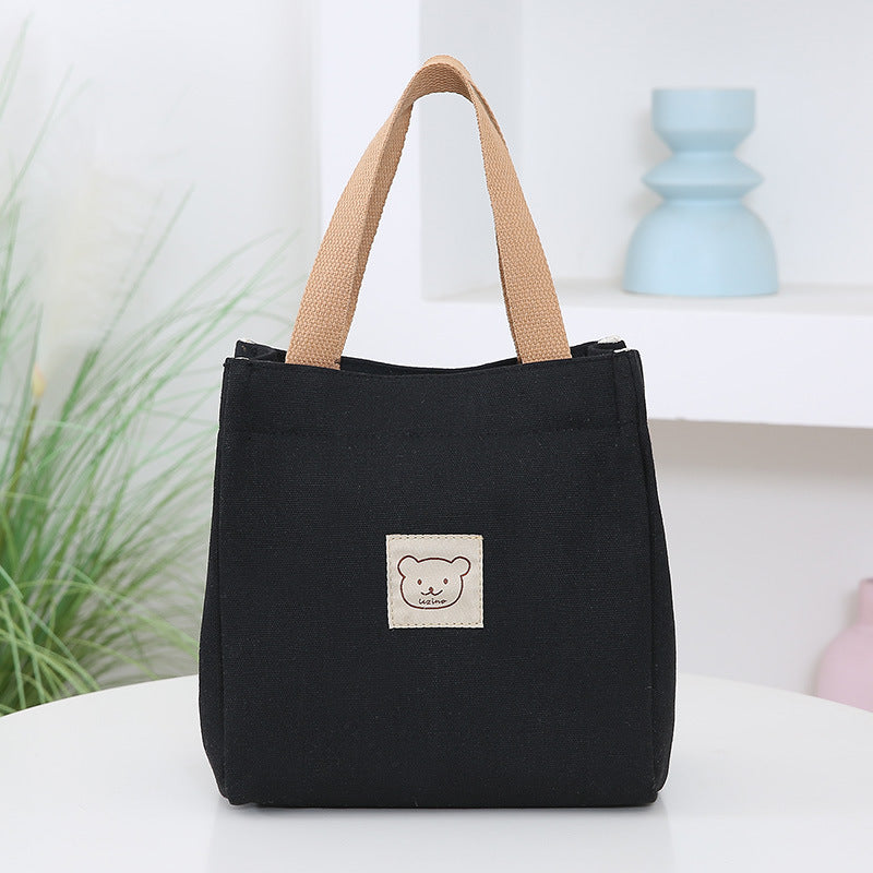 Women's Oxford Canvas Lunch Box Mummy Mom Shopping Handbags