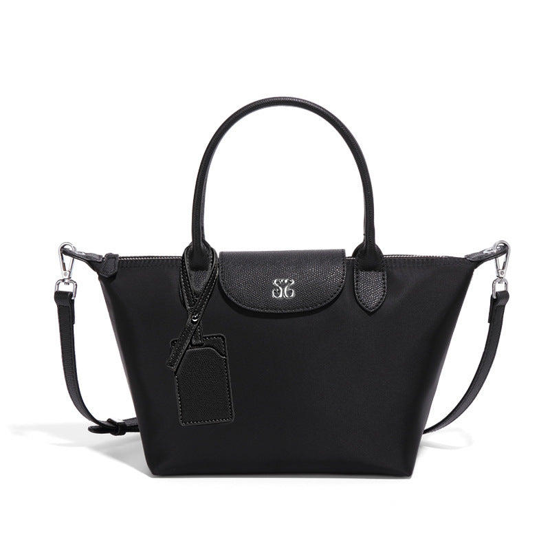 Charming Short Dumpling Shopping Nylon Cloth Women's Messenger Bag