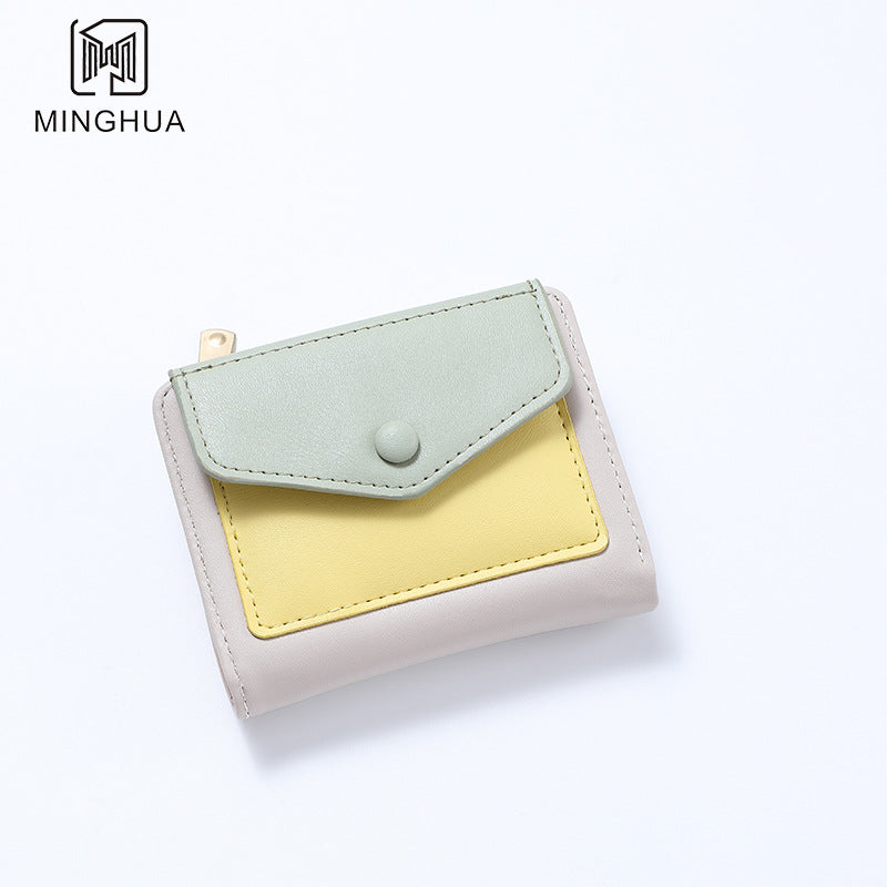 Short Fresh Simple Geometric Pattern Source Coin Purses