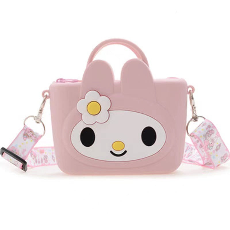 Stall Cartoon Silicone Soft Western Style Backpacks
