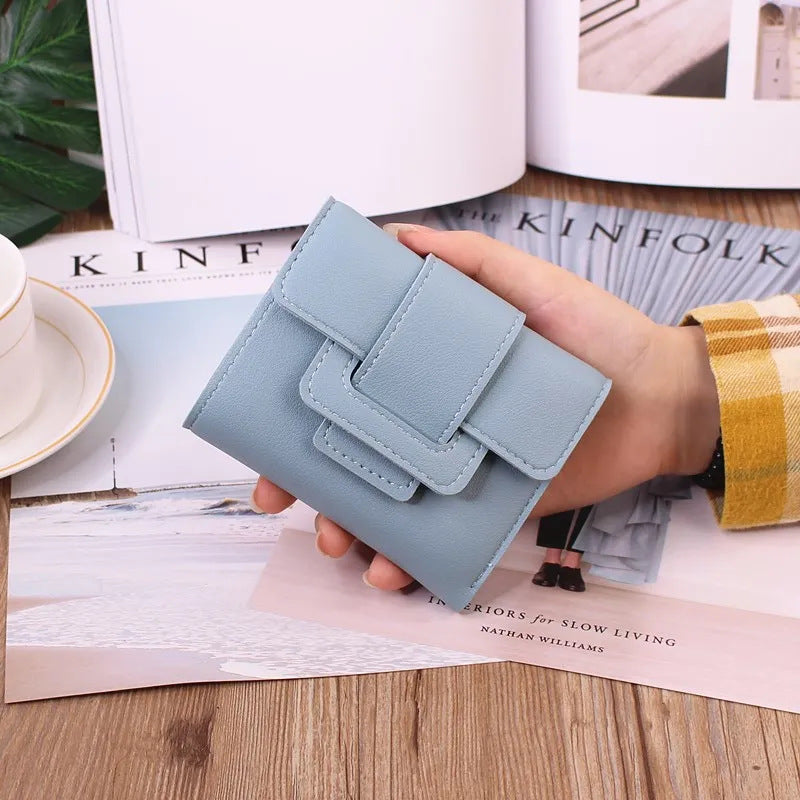 Female Short Korean Fashion Cute Portable Ladies Wallets