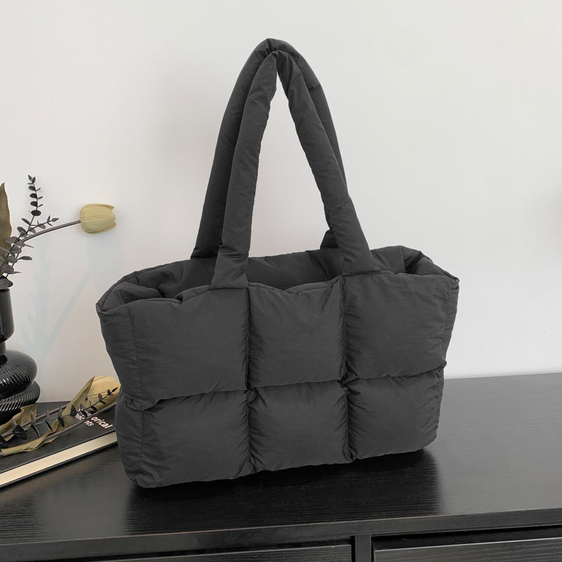 Women's Underarm Down Cotton Coat Large Capacity Women's Shoulder Bag