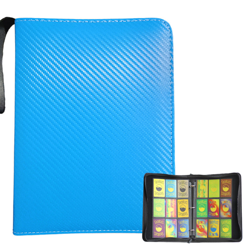 Graceful Binder Zipper Book Game Collection Card Holder