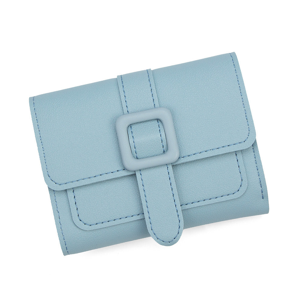 Women's Short Solid Color Summer High Sense Coin Purses