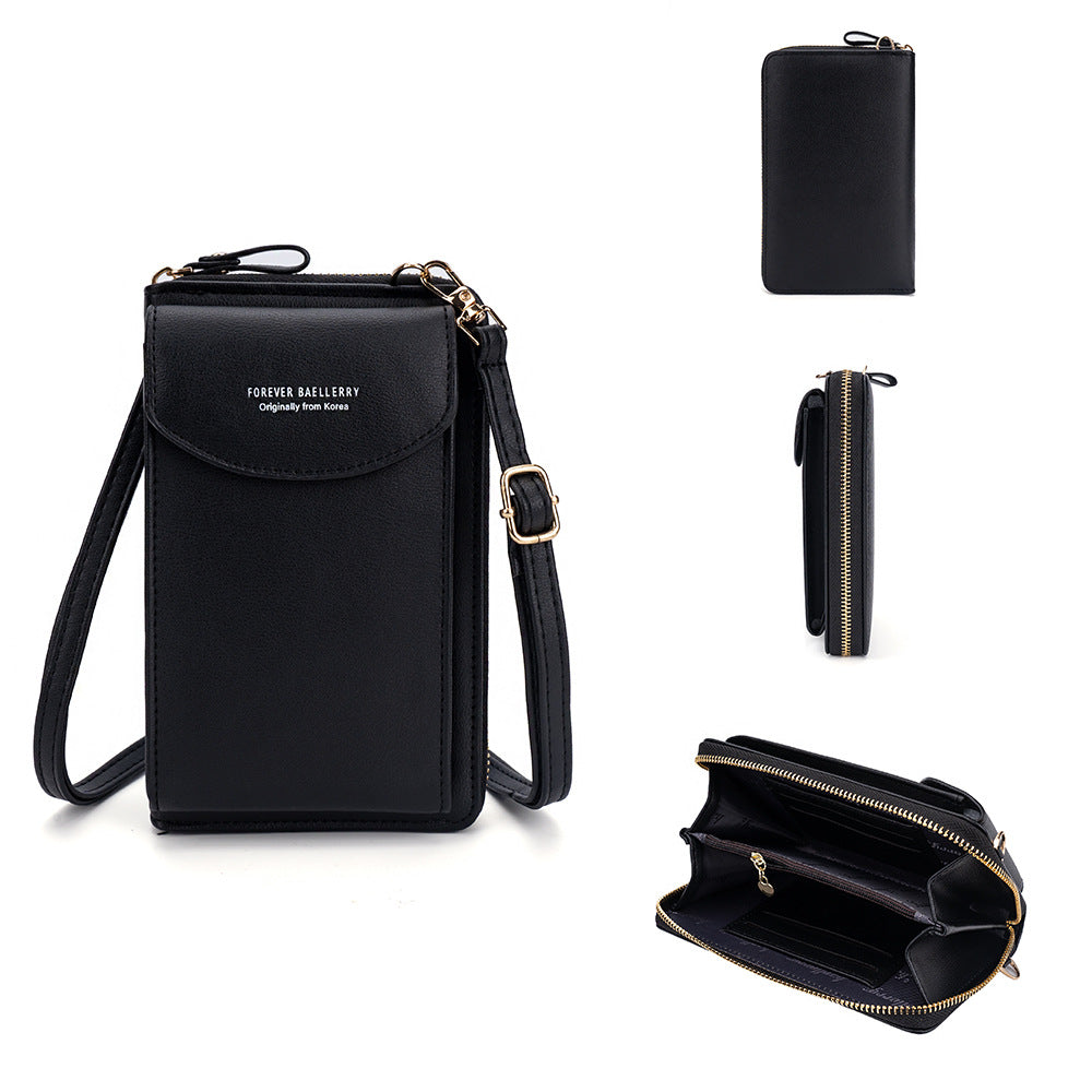 New Women's Mobile Korean Style Short Ladies Wallet