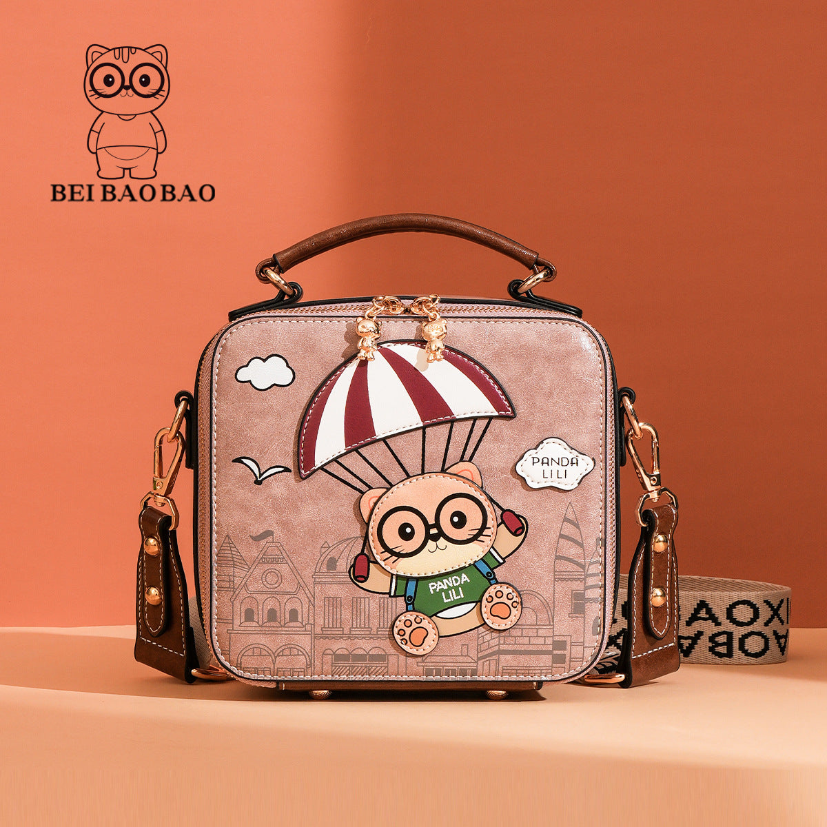 Source Simple Box Creative Cartoon Cat Bags