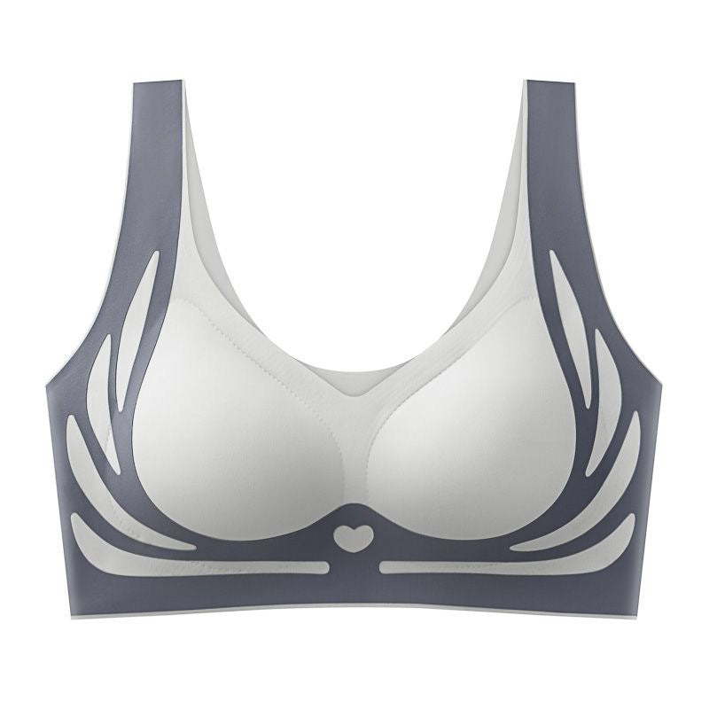 Fixed Cup Pull-up Push-up Small Breast Bras