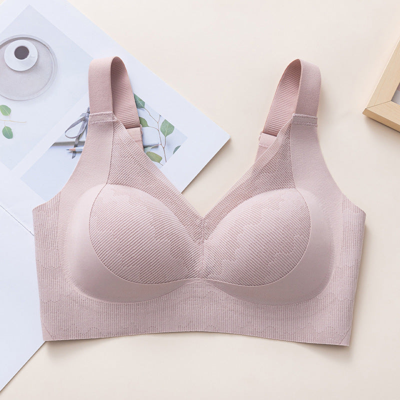 Women's Cup Seamless Underwear Big Chest Small Push Up No Everyday Bras