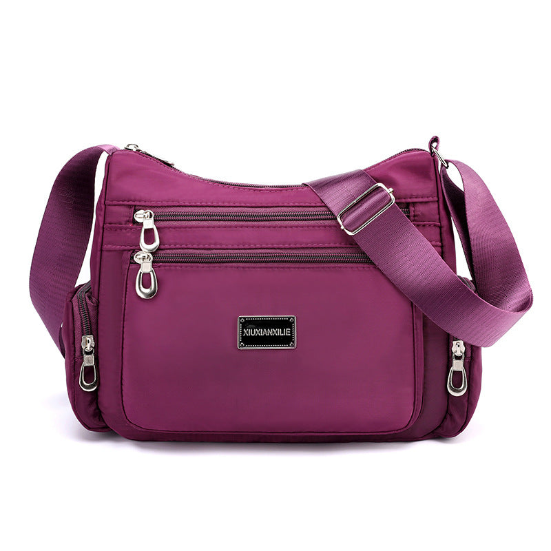 Women's Mother Oxford Cloth Canvas Large Capacity Crossbody Bags