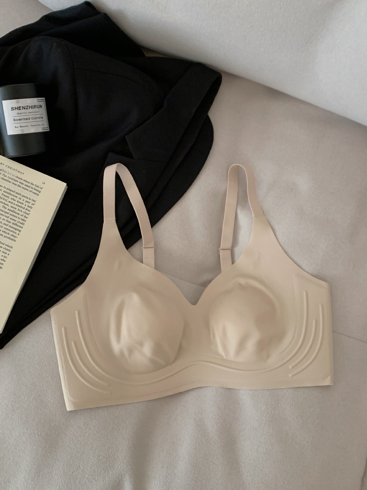 Women's Mug Underwear Big Chest Small Thin Breathable Everyday Bras