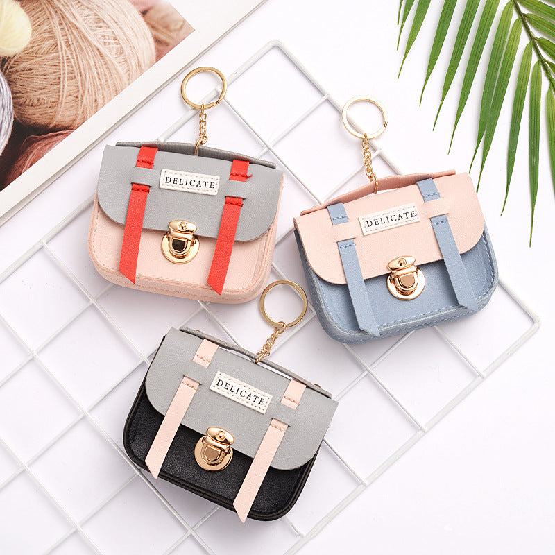 Simple Cute Hand Holding Mini Cover Purses