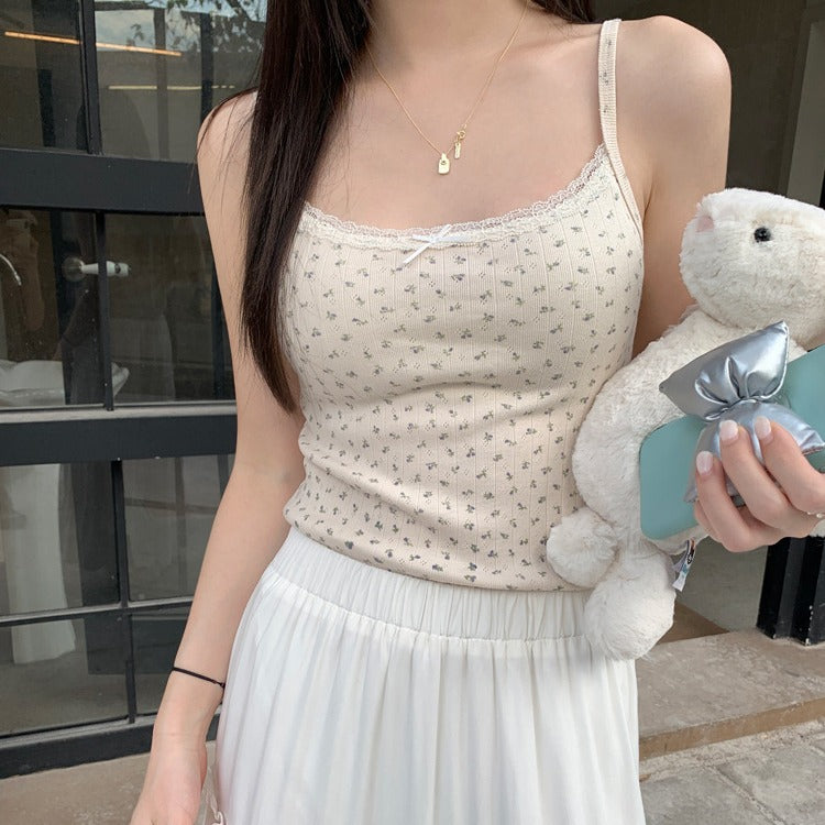 Women's Jacquard Short Outerwear Camisole Summer Hot Outer Tanks Camis