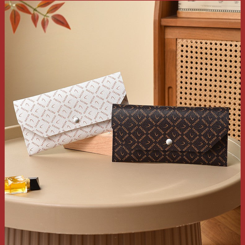 Women's Long Presbyopic Fashion Large Capacity High Sense Ladies Wallet