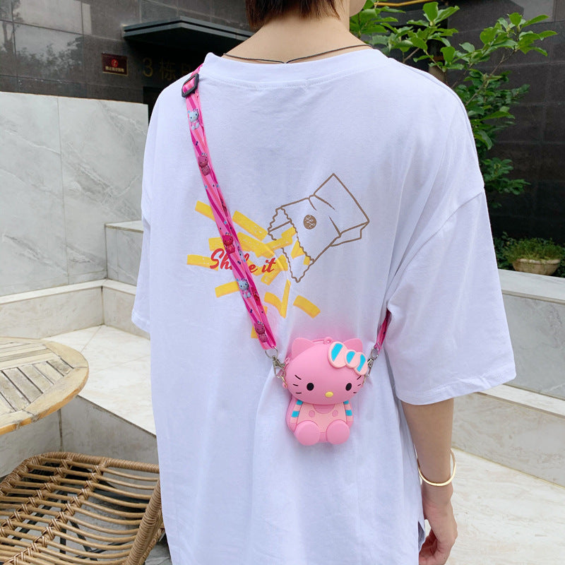 Stall Cartoon Silicone Soft Western Style Backpacks