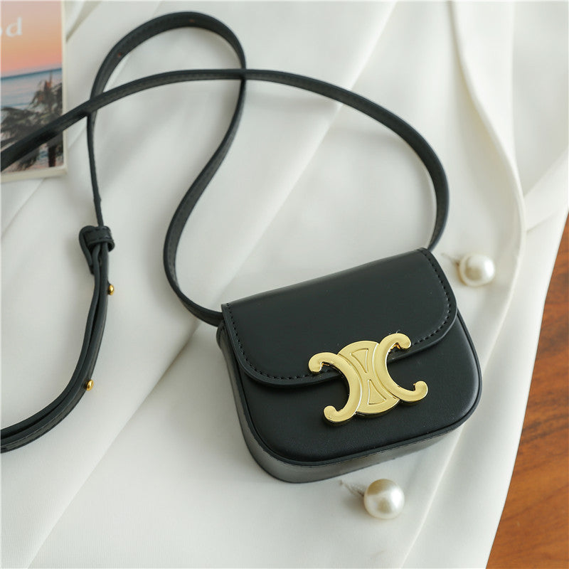 Classy Creative Mini Metal Catch Arc Crossbody Bags