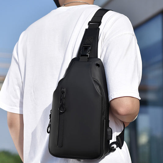 Men's Large Capacity Waterproof Fashion Rand Men's Chest Bags