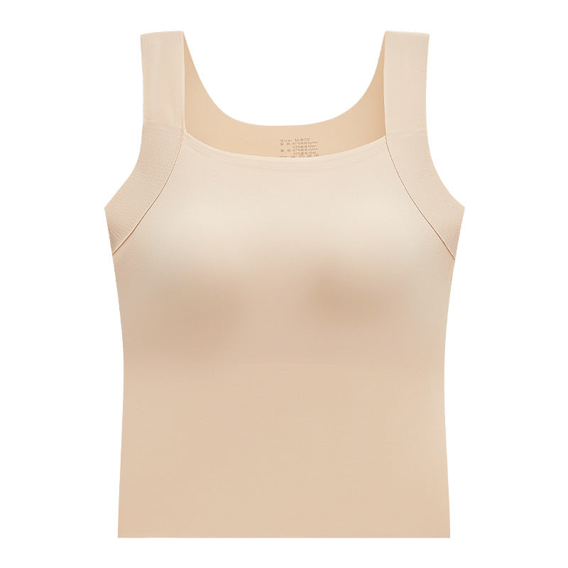 Women's Seamless One-piece Beauty Back Underwear Padded Bras