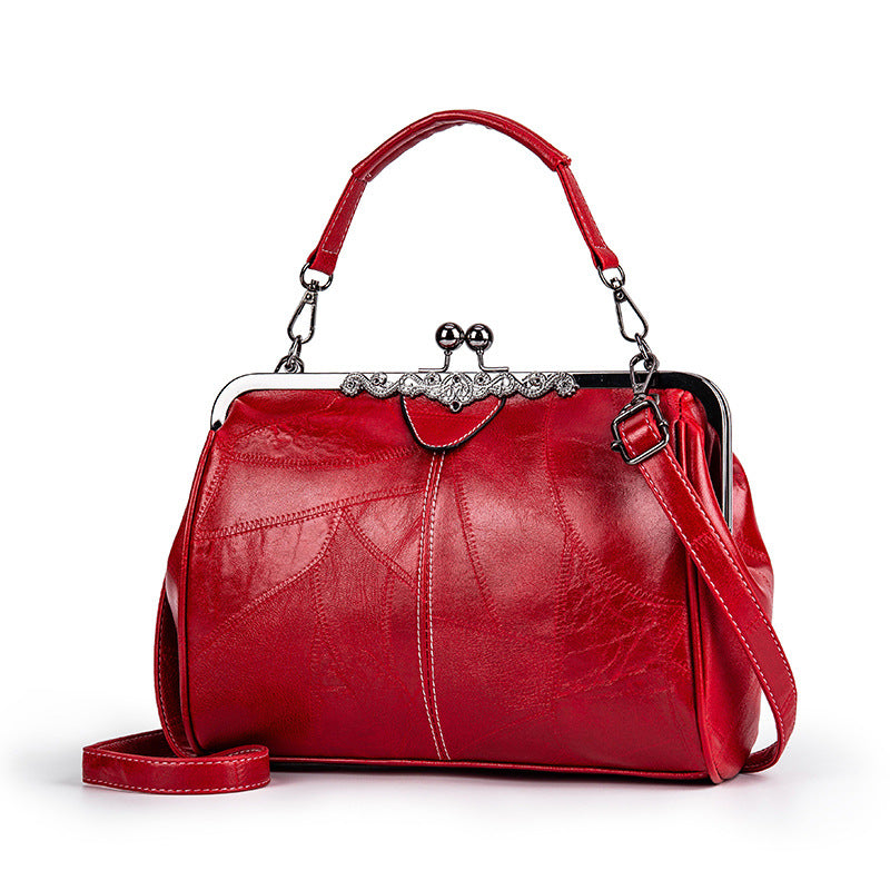 Women's Popular Fashion Retro Spanish Clip Shoulder Bags