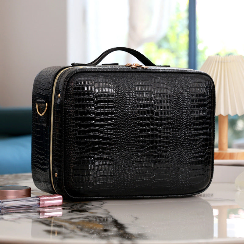 With Mirror Simple Artist City Convenient Cosmetic Cases