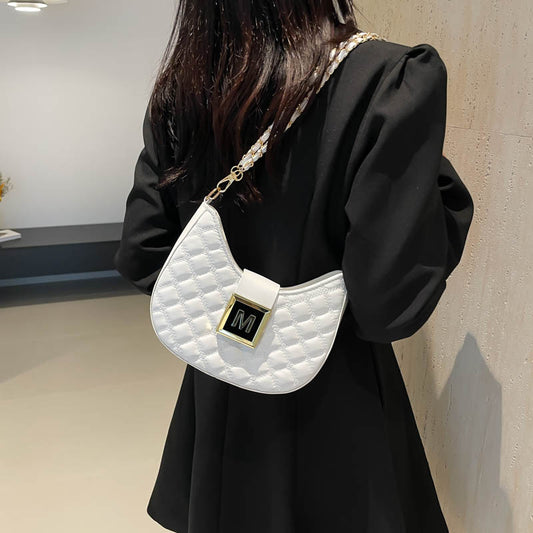 Autumn Trendy Retro Moon Simple Western Style Shoulder Bags
