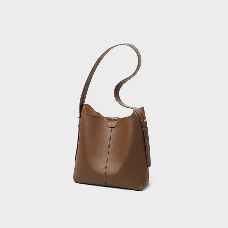Casual Women's Summer Soft Leather Commuter Tote Bags