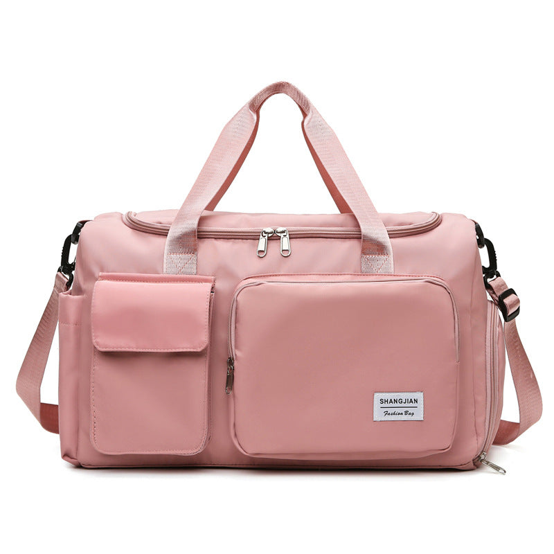 Women's Large Capacity Dry Wet Separation Short-distance Travel Bags