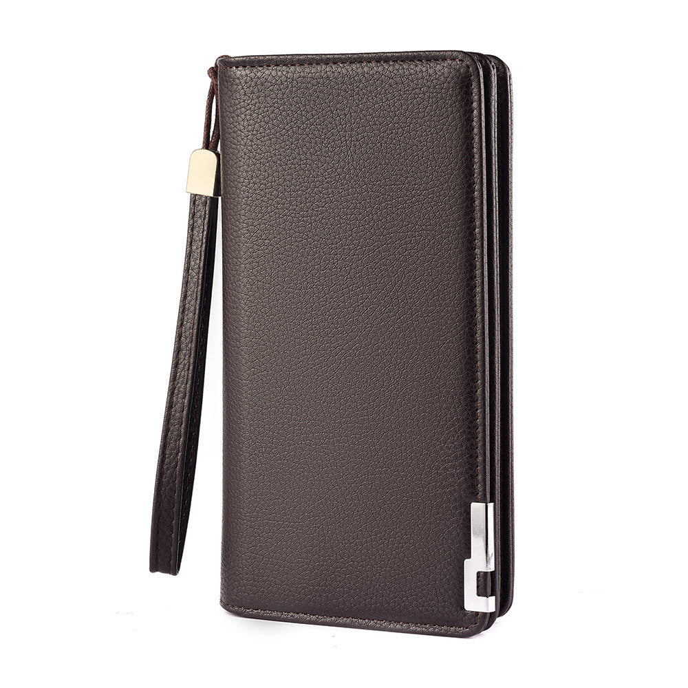 Men's Long Business Multifunction Clutch Multiple Slots Men's Wallet