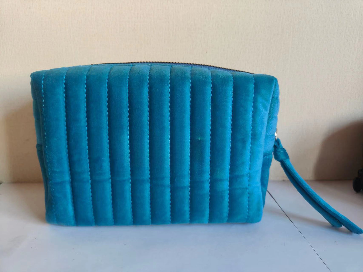 Quilted Exquisite Veet Flannel Filling High Cosmetic Bags