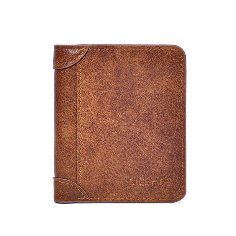 Men's Beautiful Short Driving License Integrated Card Holder