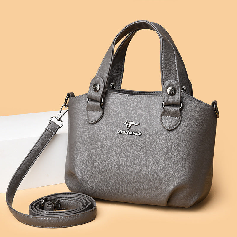 Fashion Slouchy Women's Soft Leather Pouch Bags